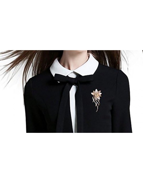 Womens Flower Floral Bridal Wedding Bouquet Cheap Brooches Pin